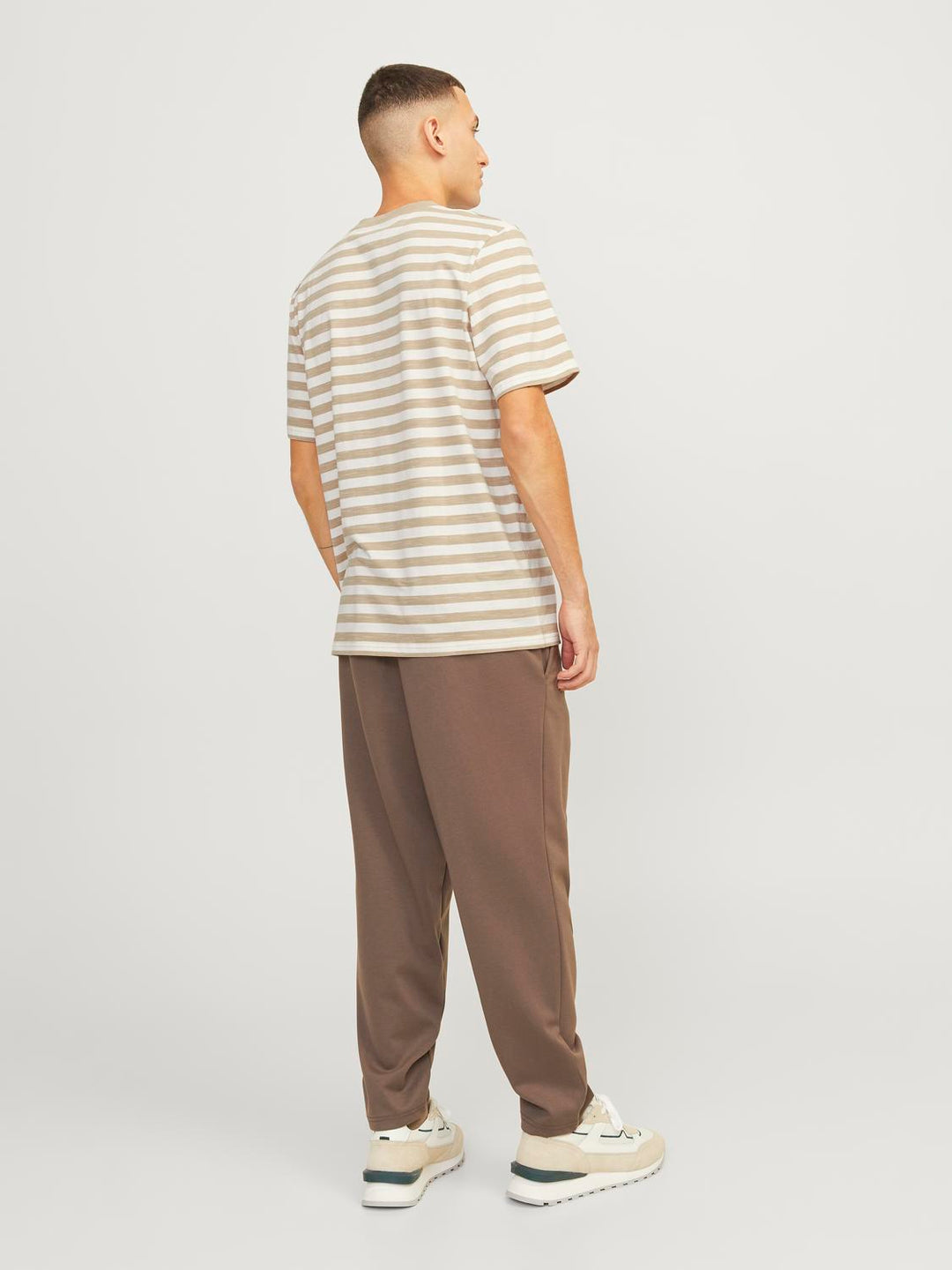 Jack & Jones Stripe Crew Neck T-Shirt