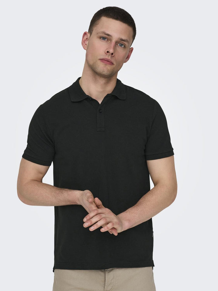 ONLY & SONS Poloshirt Slim Fit Navy