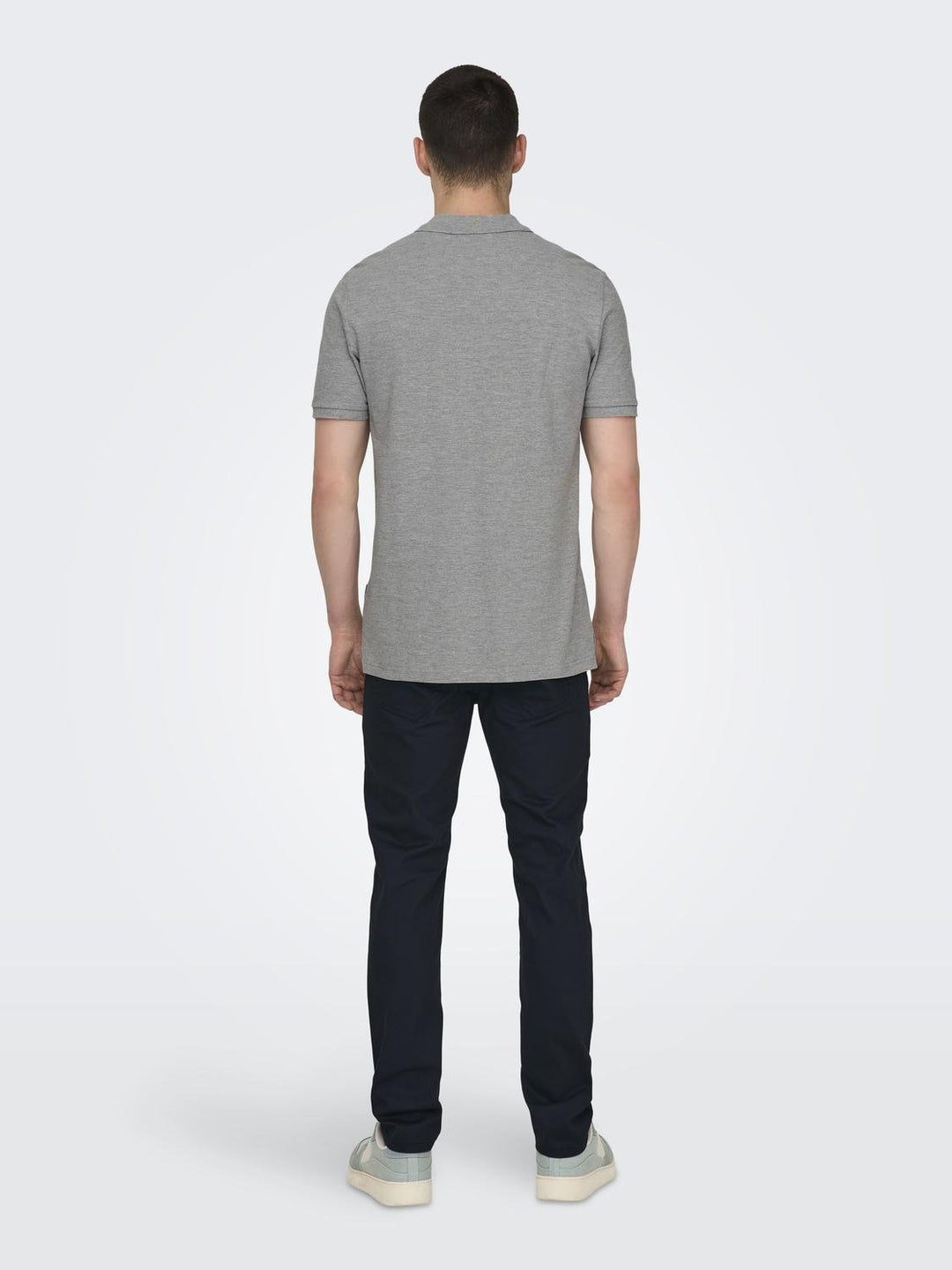 ONLY & SONS Poloshirt Slim Fit Navy
