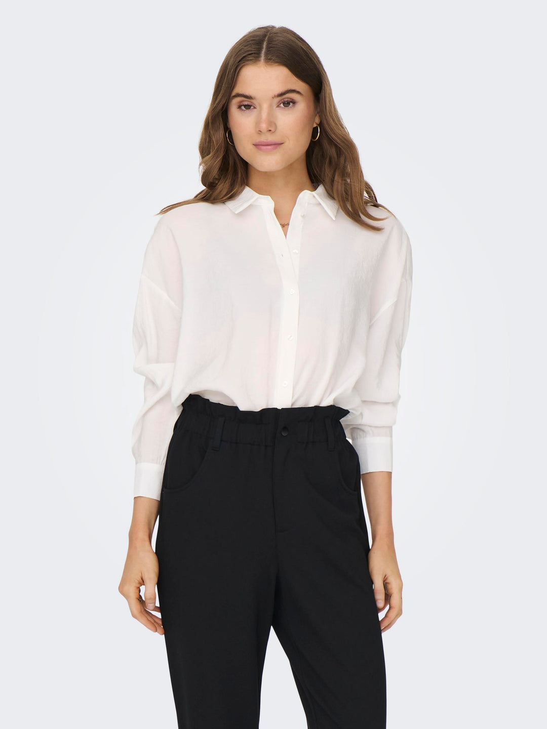 ONLY Modal Langarm Bluse Damen