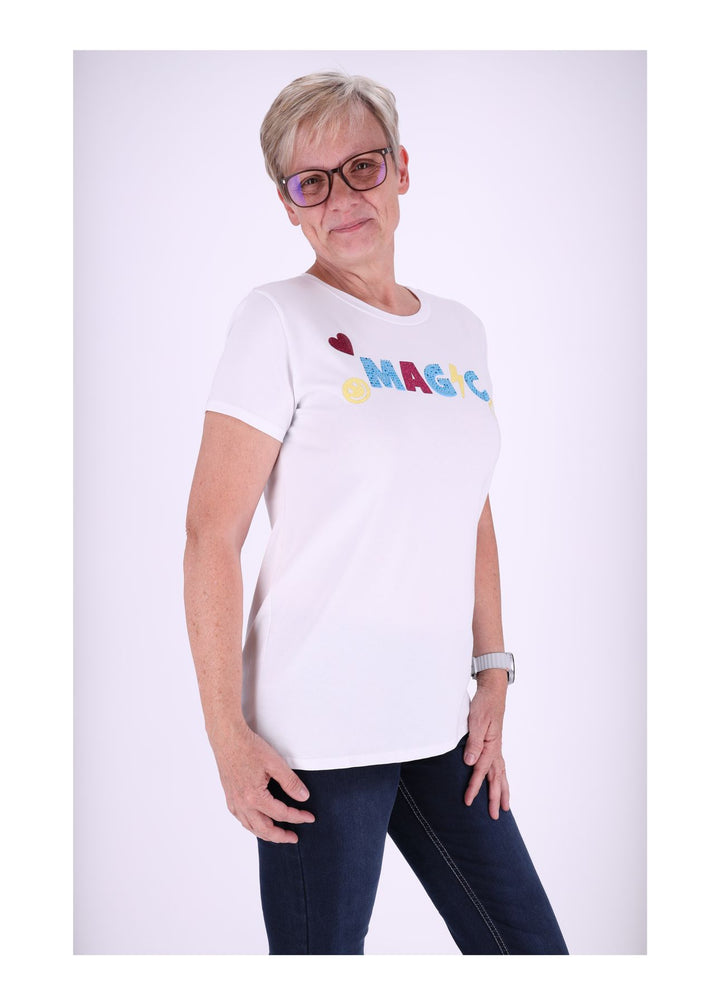 Splash of Color Damen T-Shirt Baumwolle