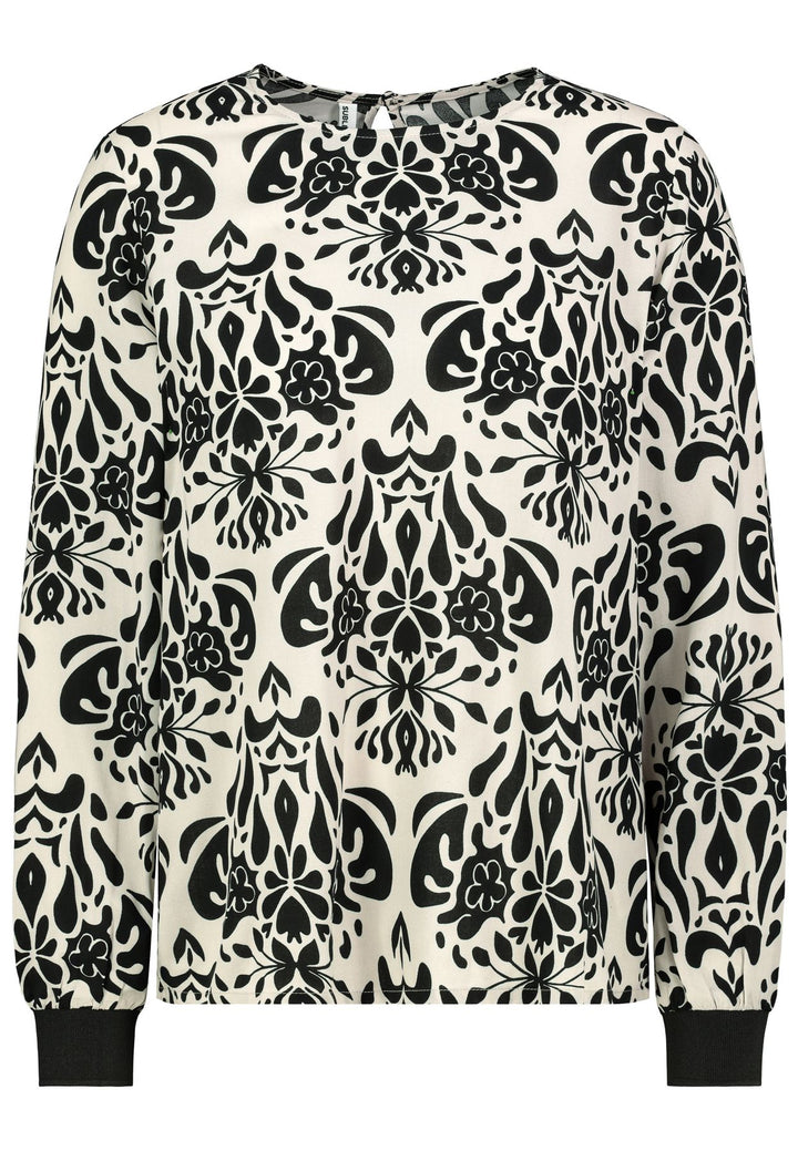 Authentic Style Bluse langarm Rundhals