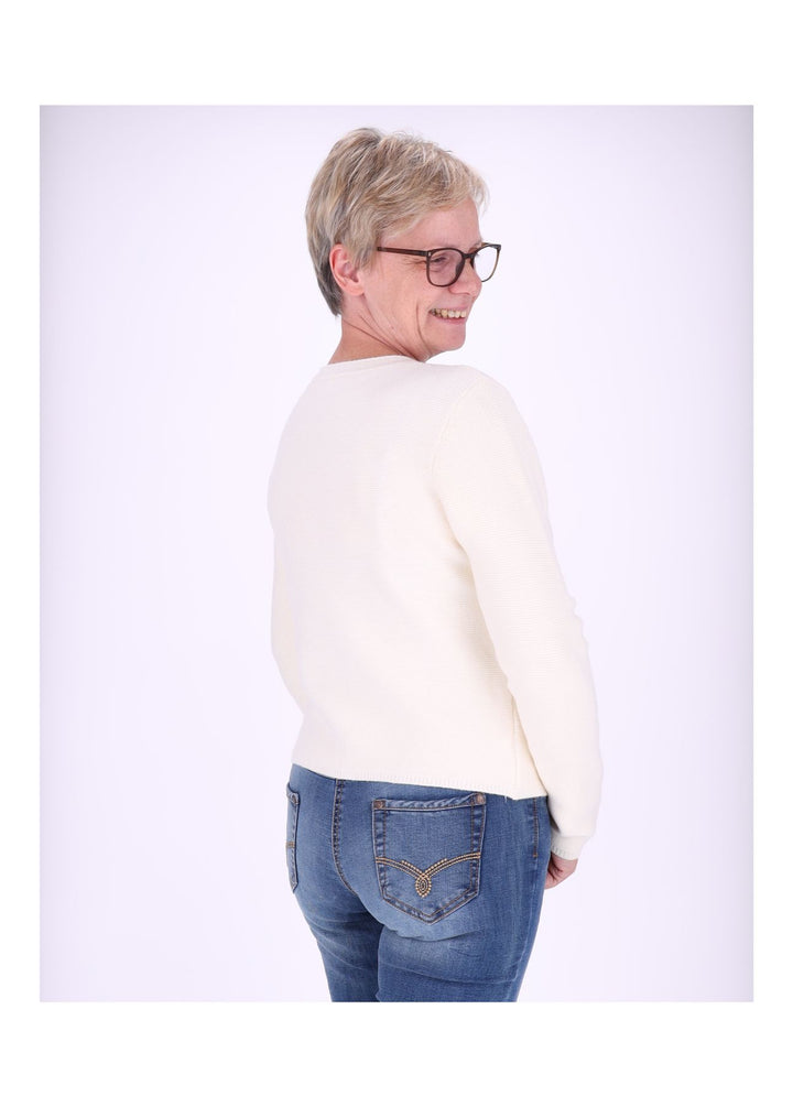 Splash of Color Strickjacke Zweireiher Damen