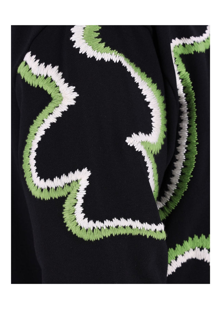 Splash of Color Sweatshirt Damen Blüte