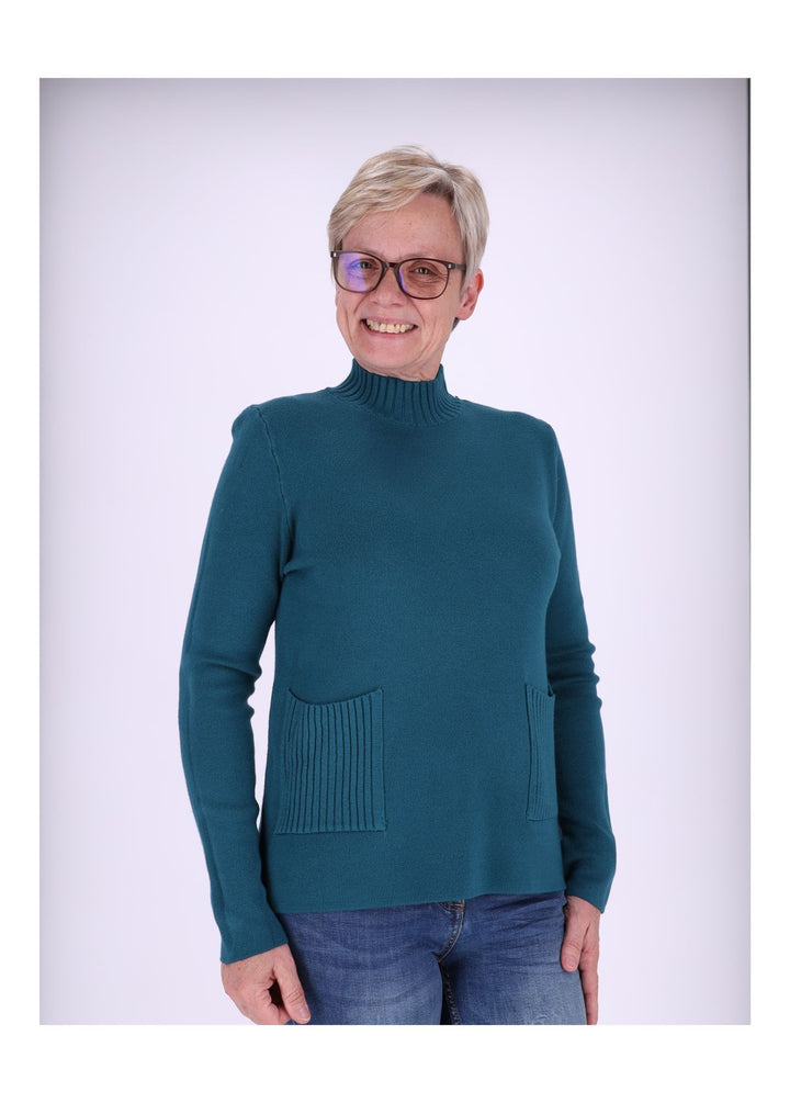 Splash of Color Strickpullover Damen