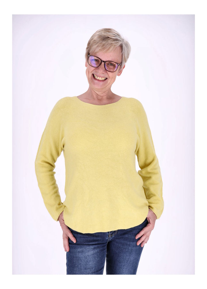 Splash of Color Strickpullover Rundhals Damen