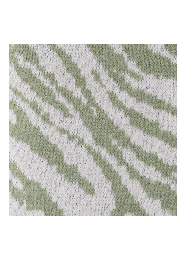 Dreieckstuch Zebra-Schrift Splash of Color