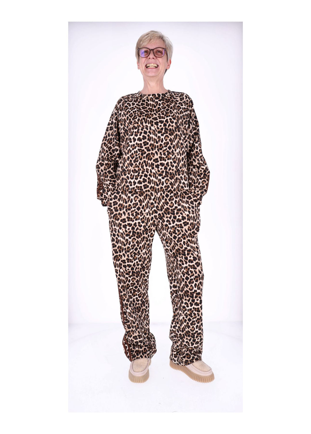 Hose Damen AOP Leo