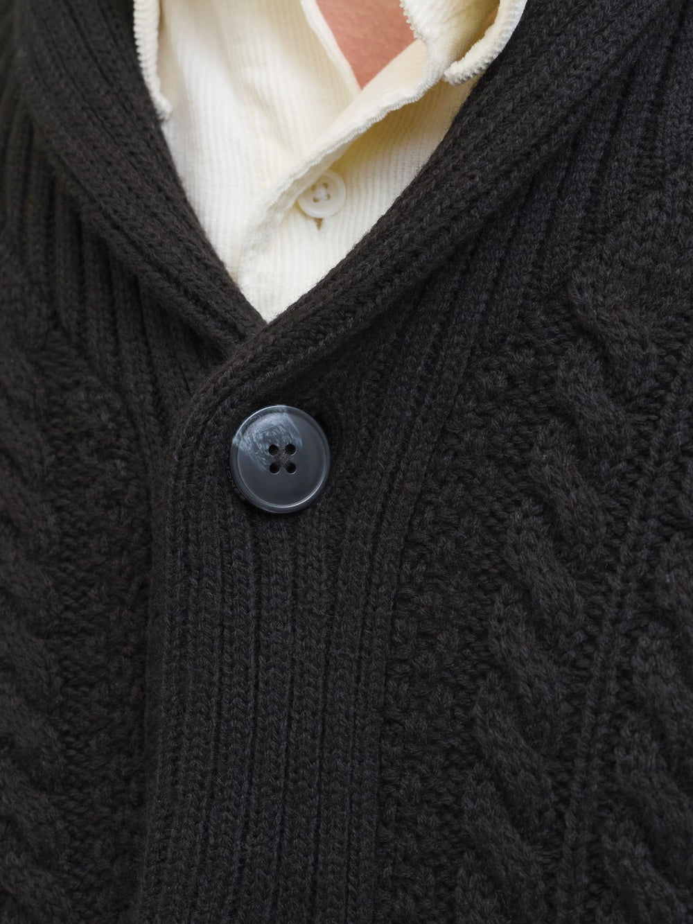 Herren JJPAUL KNIT SHAWL CARDIGAN