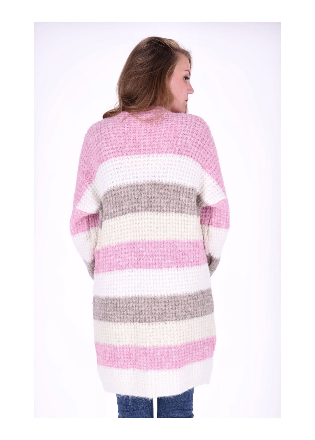 Splash of Color Strickjacke Streifen