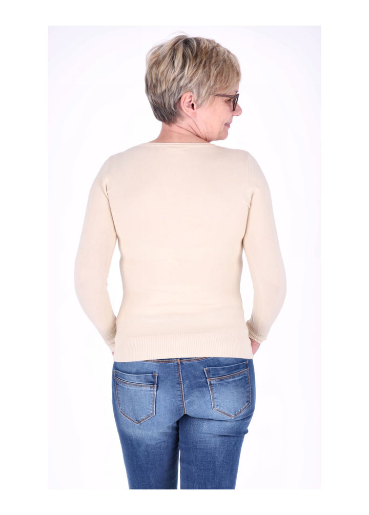 Splash of Color Strickpullover Damen