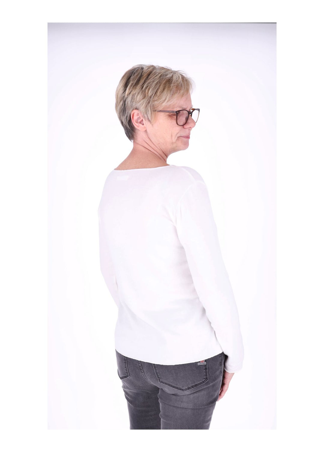 Splash of Color Basic Shirt Damen