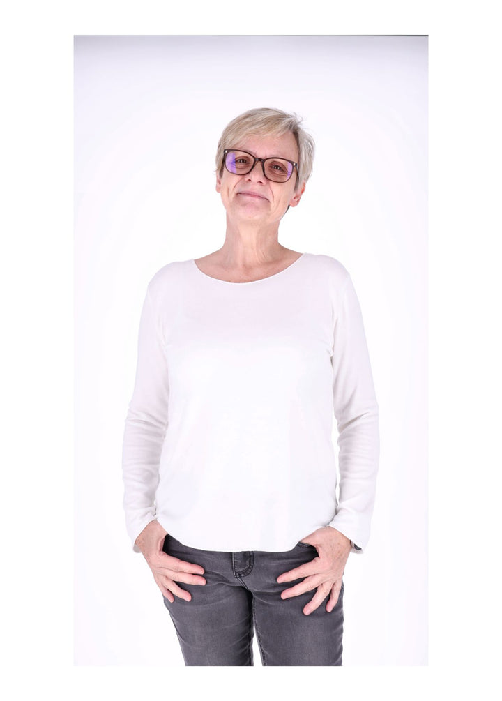 Splash of Color Basic Shirt Damen