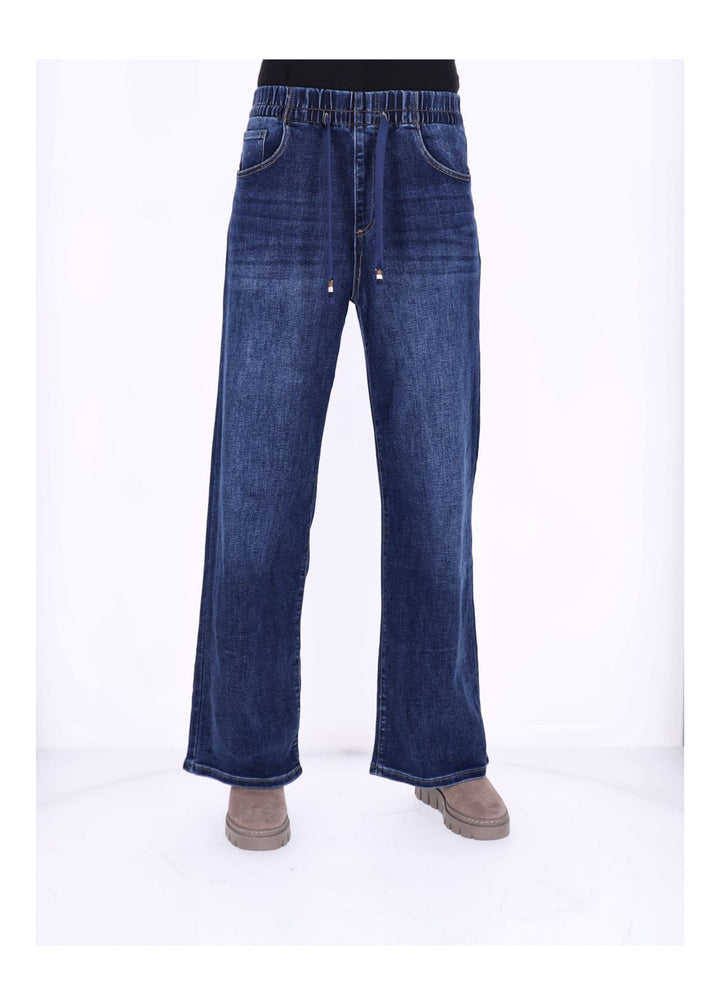 Splash of Color Damen Jeans Gummizug
