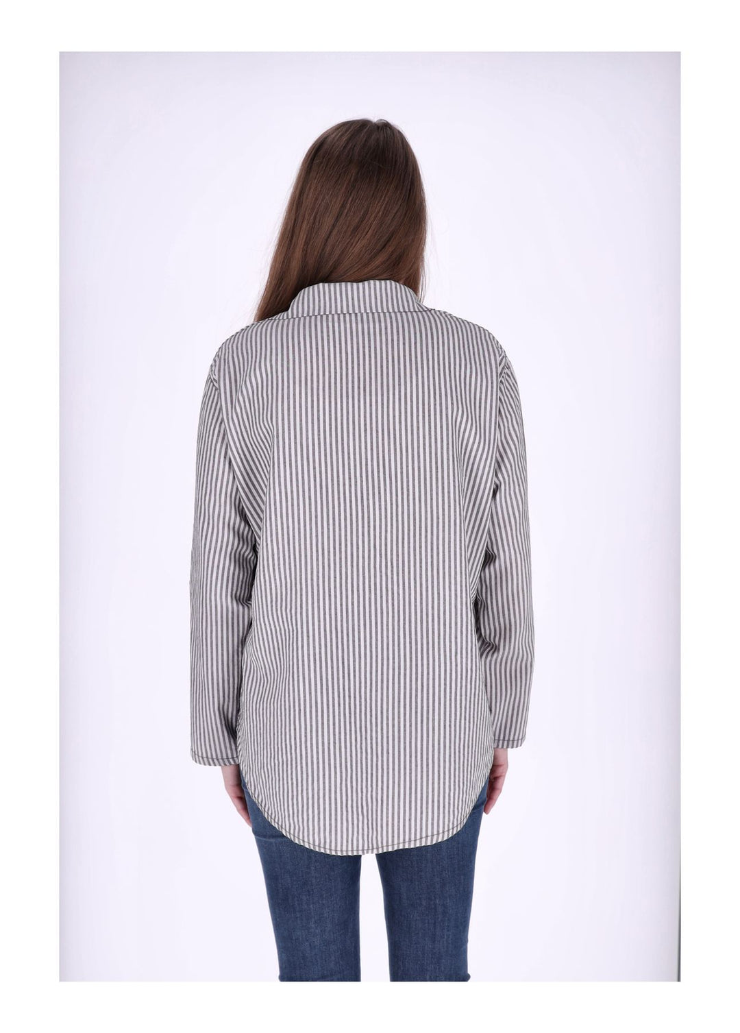 Splash of Color Bluse Damen Streifen