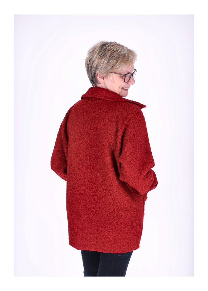 Splash of Color Bouclé Kurzjacke Damen