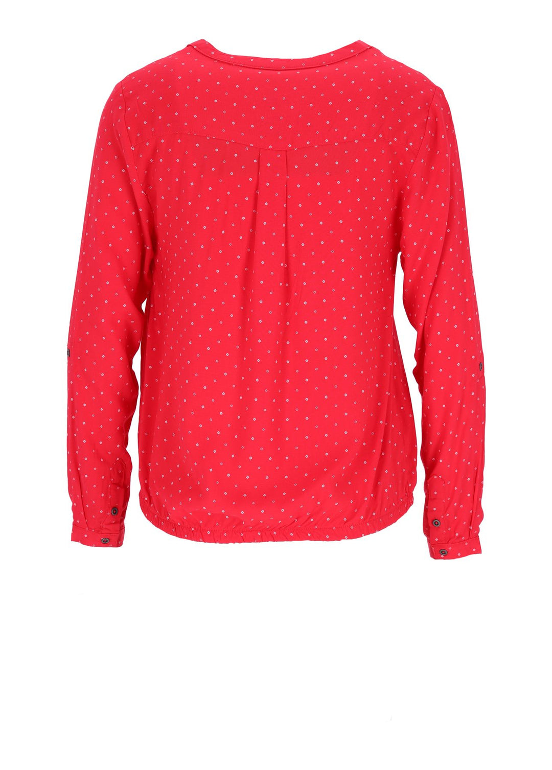 Splash of Color Karo-Bluse