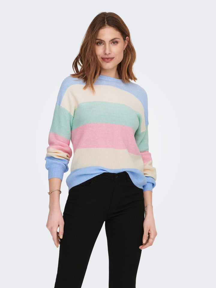 Pullover gestreift