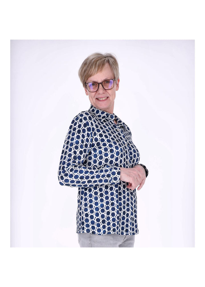 Splash of Color Damen Bluse