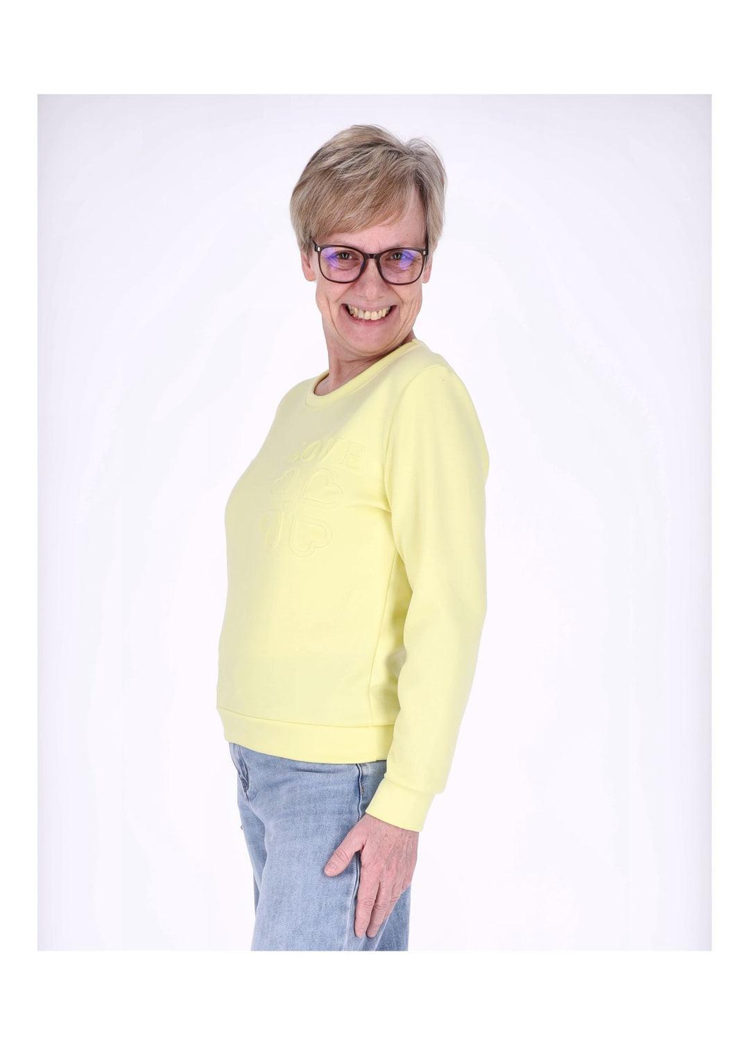 Splash of Color Damen Sweatshirt LOVE