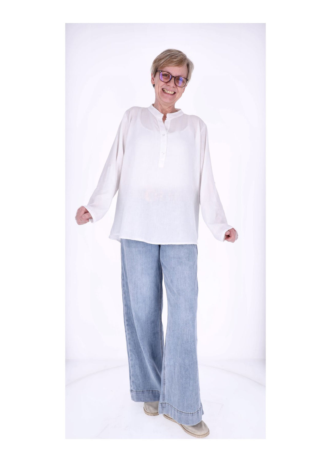 Splash of Color Blusenshirt Damen