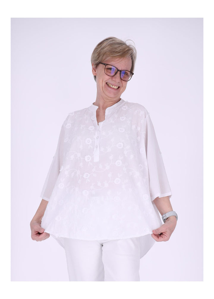 Splash of Color Blusenshirt Damen
