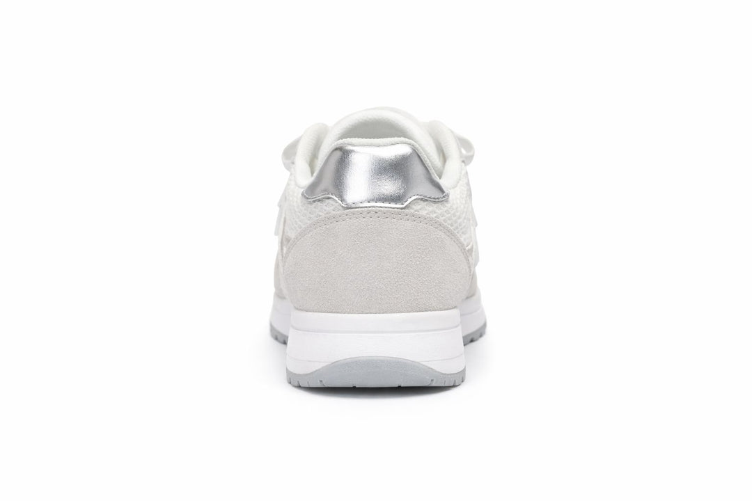 Lucky Shoes Damen Sneaker Mesh Stickerei