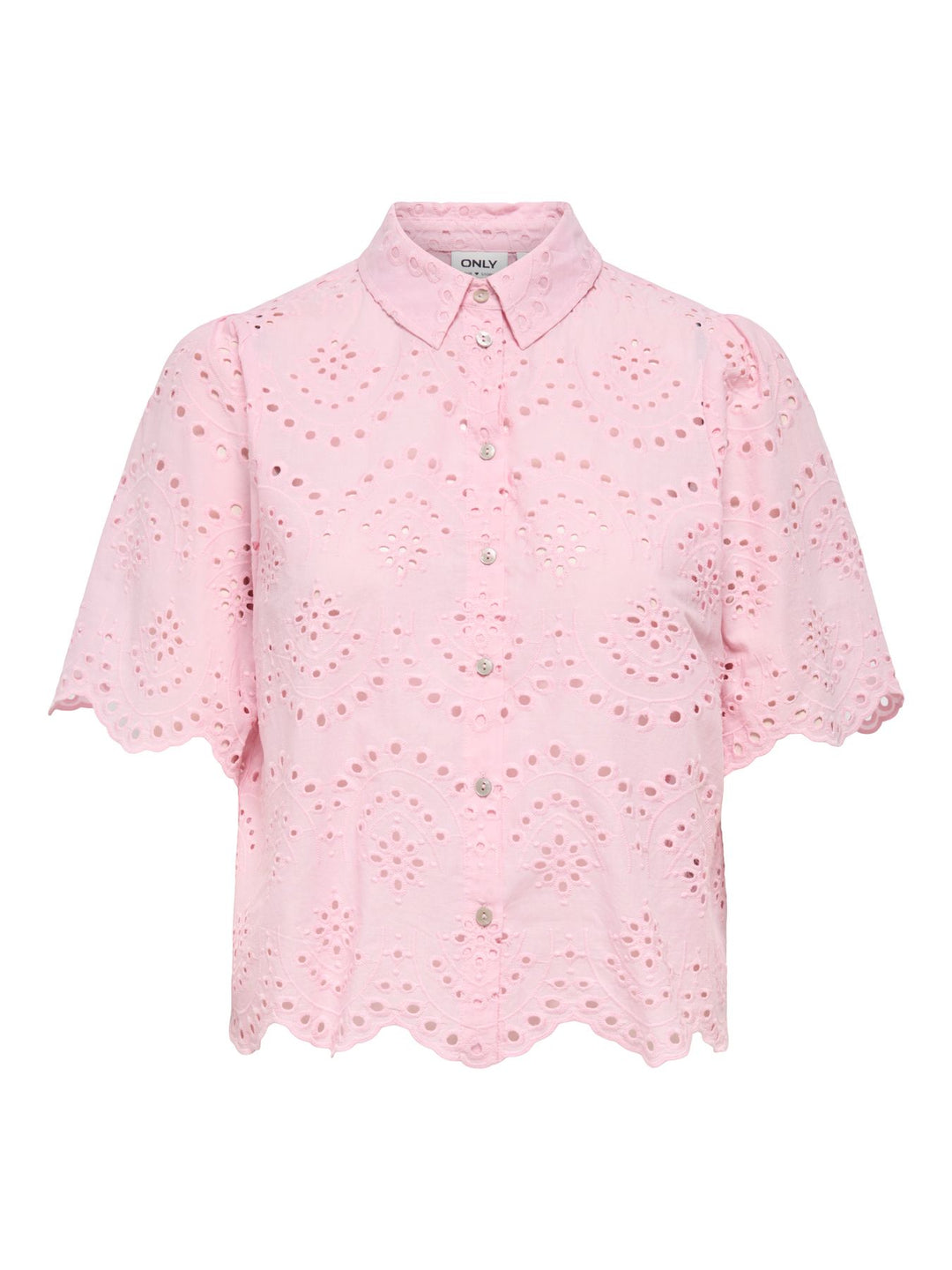 ONLY Bluse Damen Kurzarm