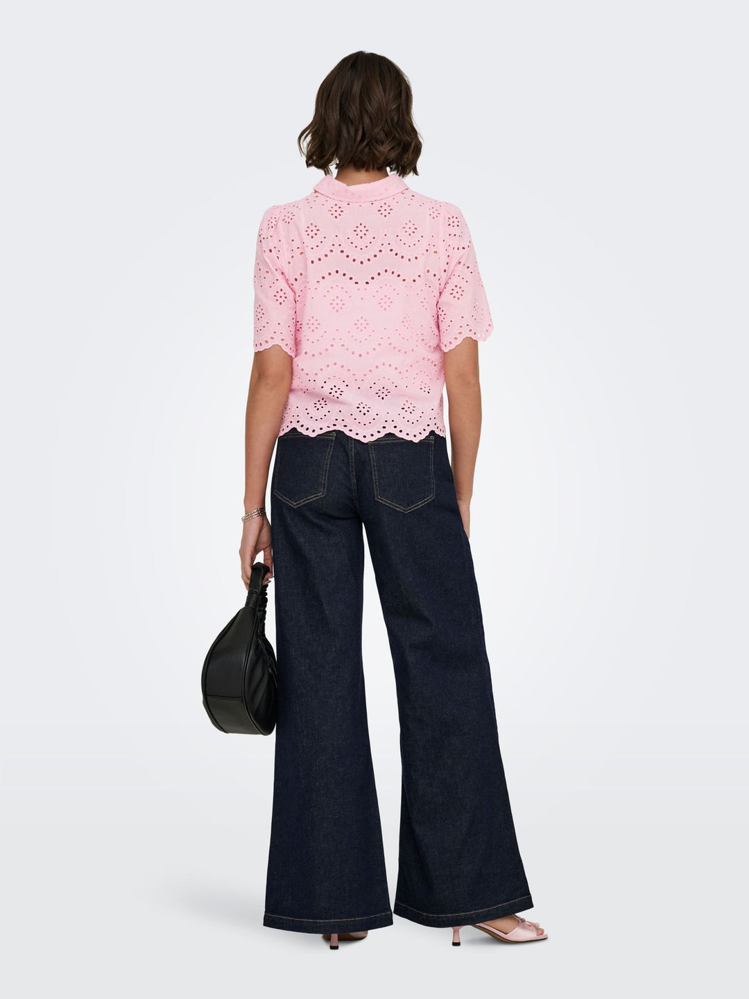ONLY Bluse Damen Kurzarm