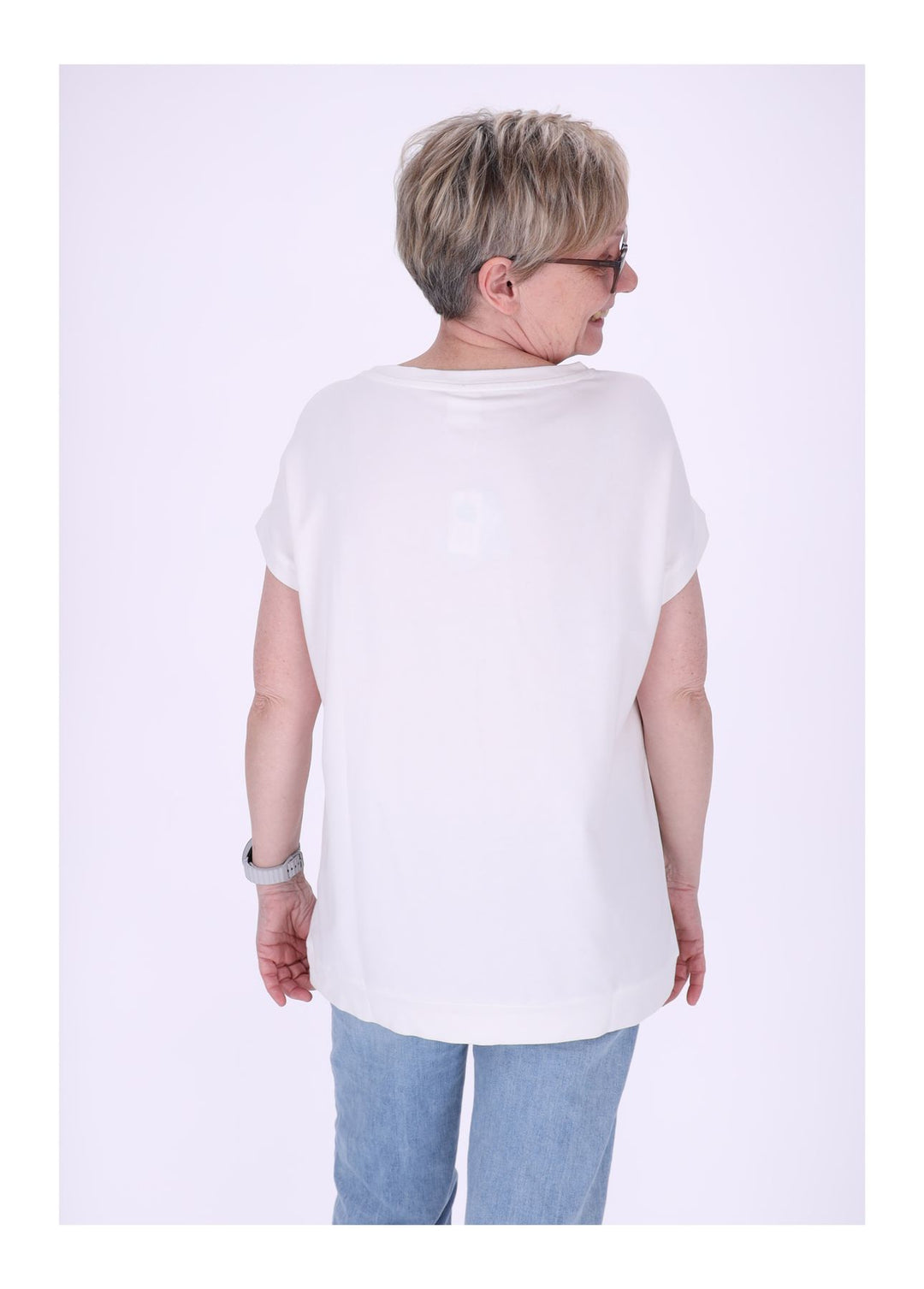 mjunik Damen T-Shirt Tiger Print