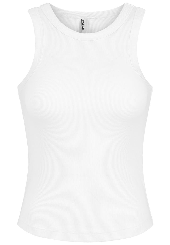 Authentic Style Damen Top Gerippt
