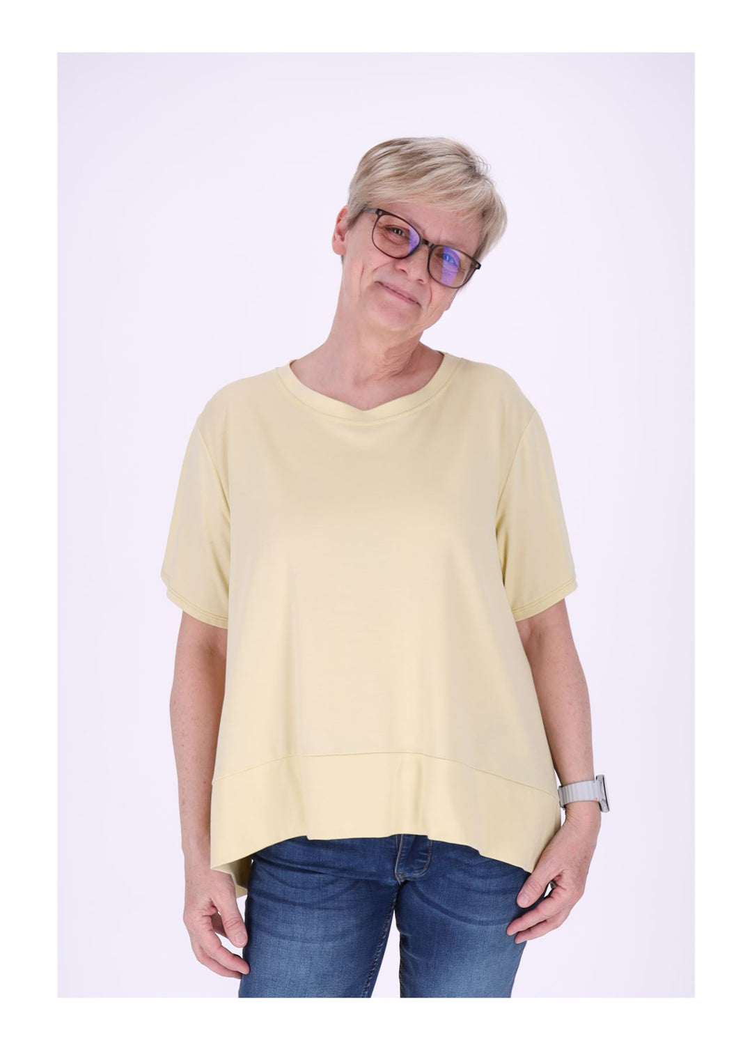 J&H Moda T-Shirt Damen A-Form
