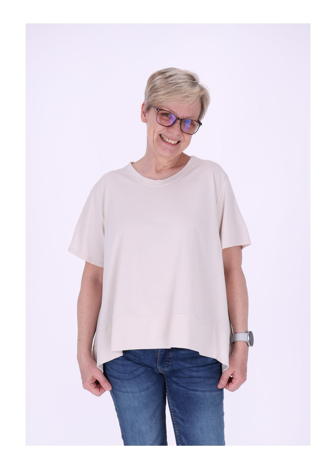 J&H Moda T-Shirt Damen A-Form