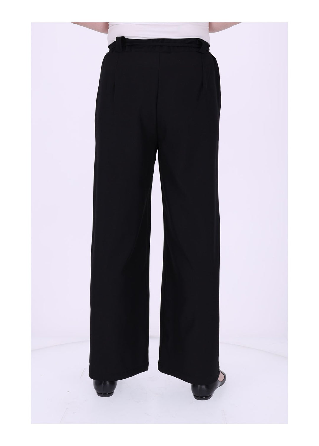 Schlupf-Hose Damen Blumengürtel