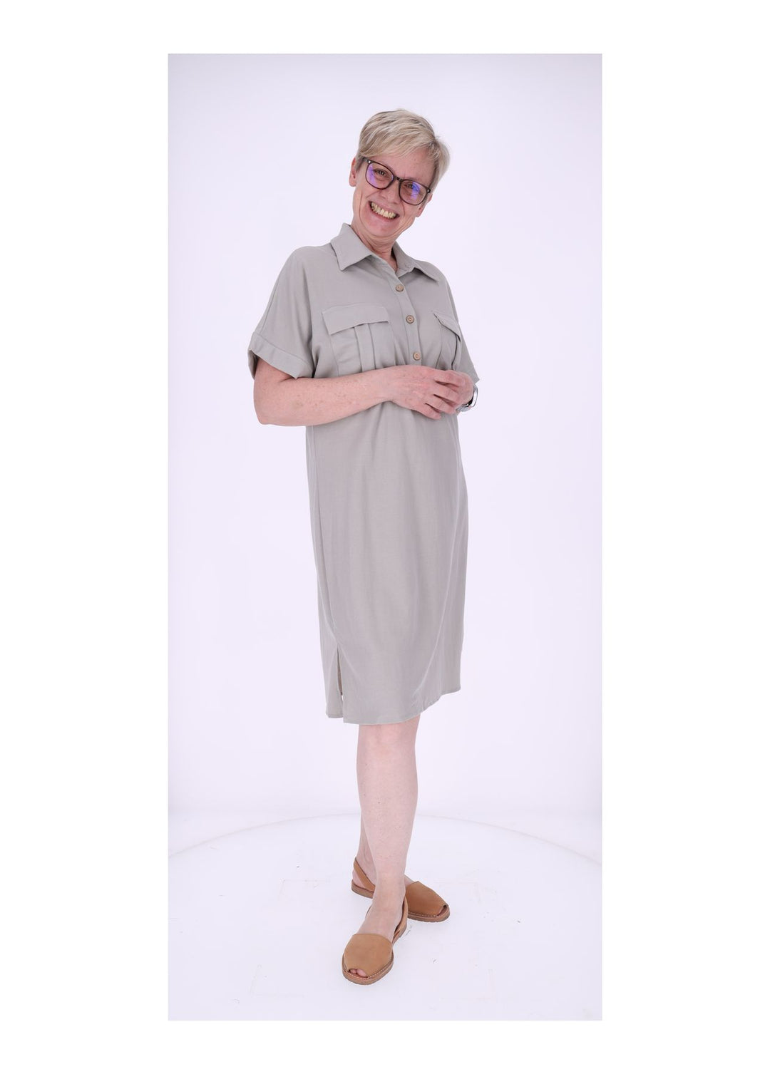 Splash of Color Polokleid Damen