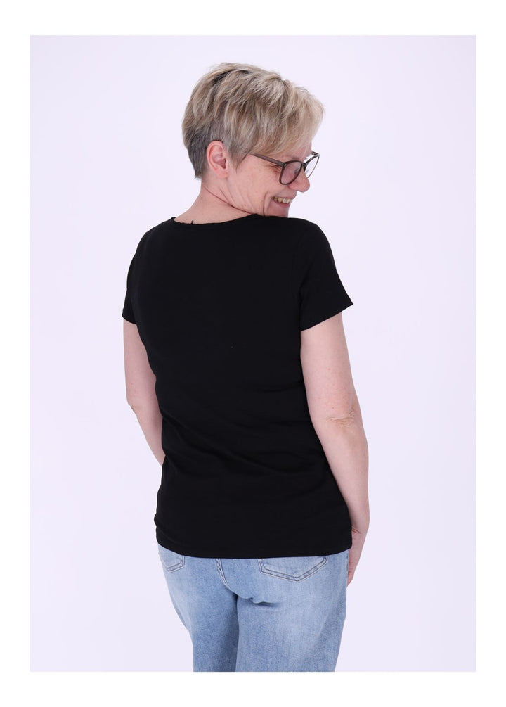 mjunik T-Shirt Damen Nantes Chestlogo