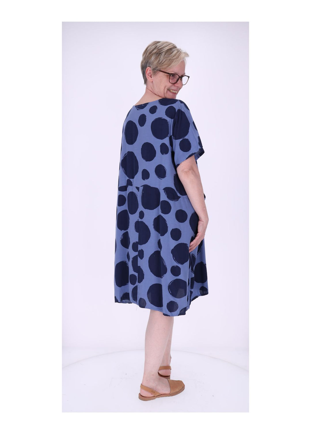 Splash of Color Damen Kleid Punkte