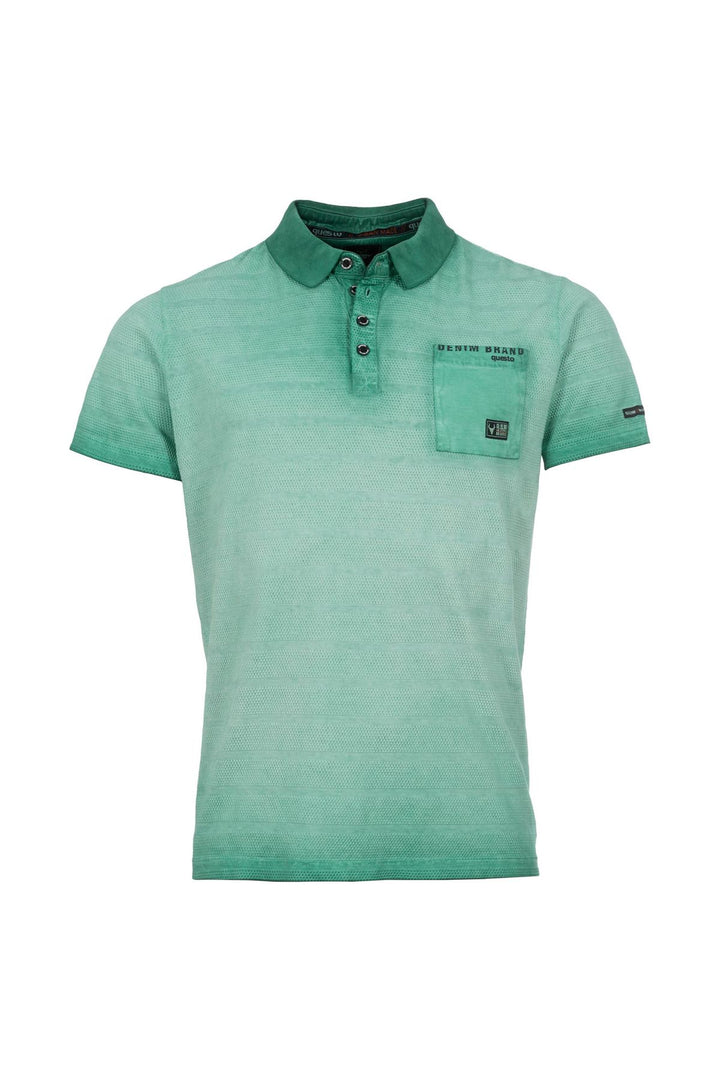 SOQUESTO Poloshirt Herren Struktur