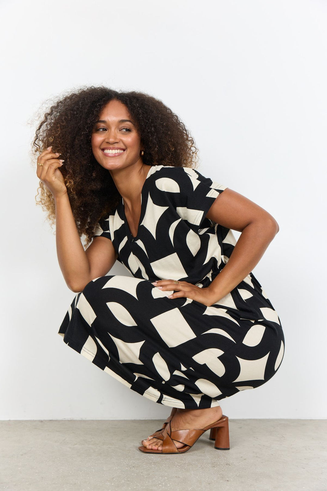 Soyaconcept Kleid Damen Knielang