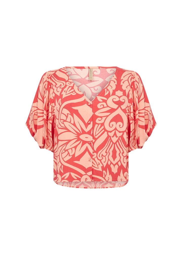 Soyaconcept Damen Bluse Allover Druck