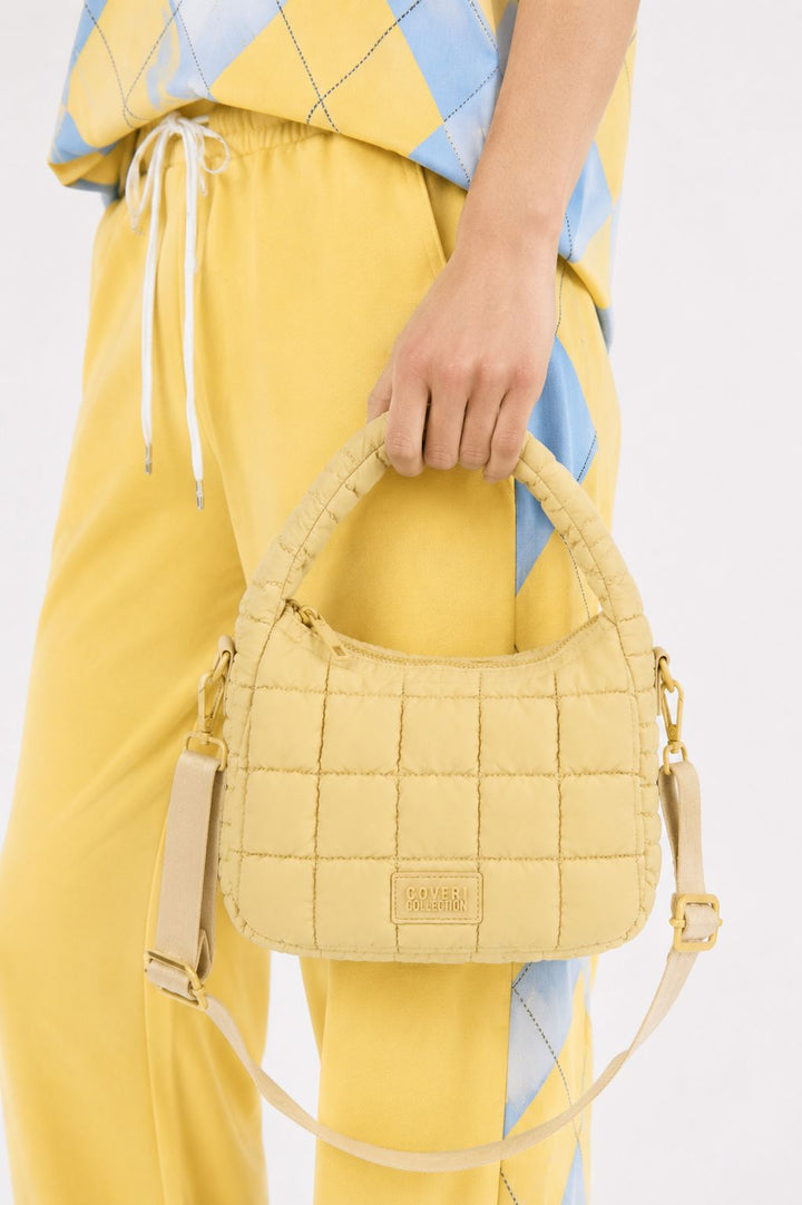 Splash of Color Puffer Schultertasche