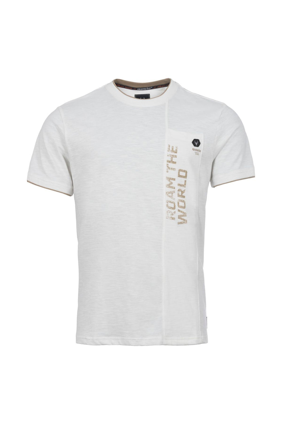 SOQUESTO Herren T-Shirt Baumwolle