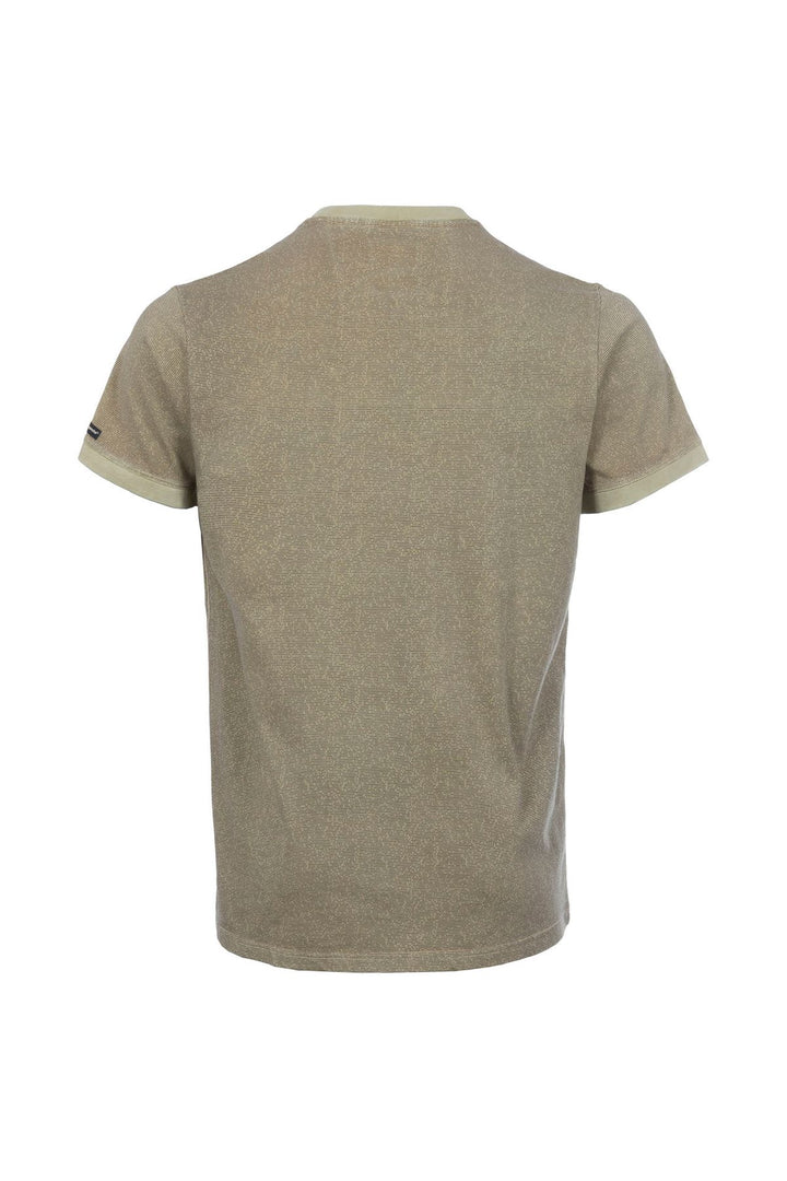 SOQUESTO Herren T-Shirt Bruststickerei