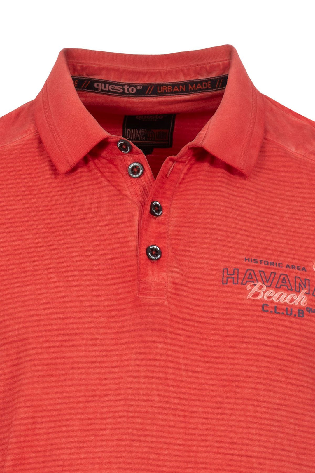 SOQUESTO Poloshirt Herren Streifen