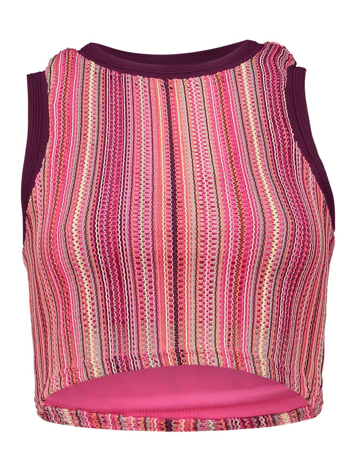 Top Damen Kurzgeschnitten SL P TP Eb44ony