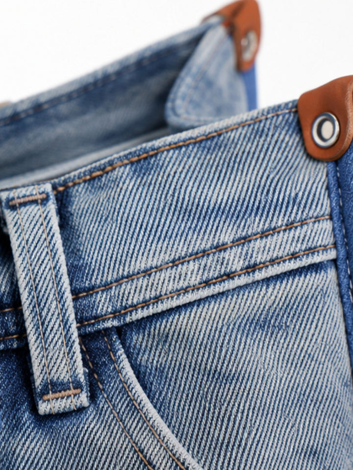 Jeans-Shopper Tasche – Trendige Handtasche im Denim-Look