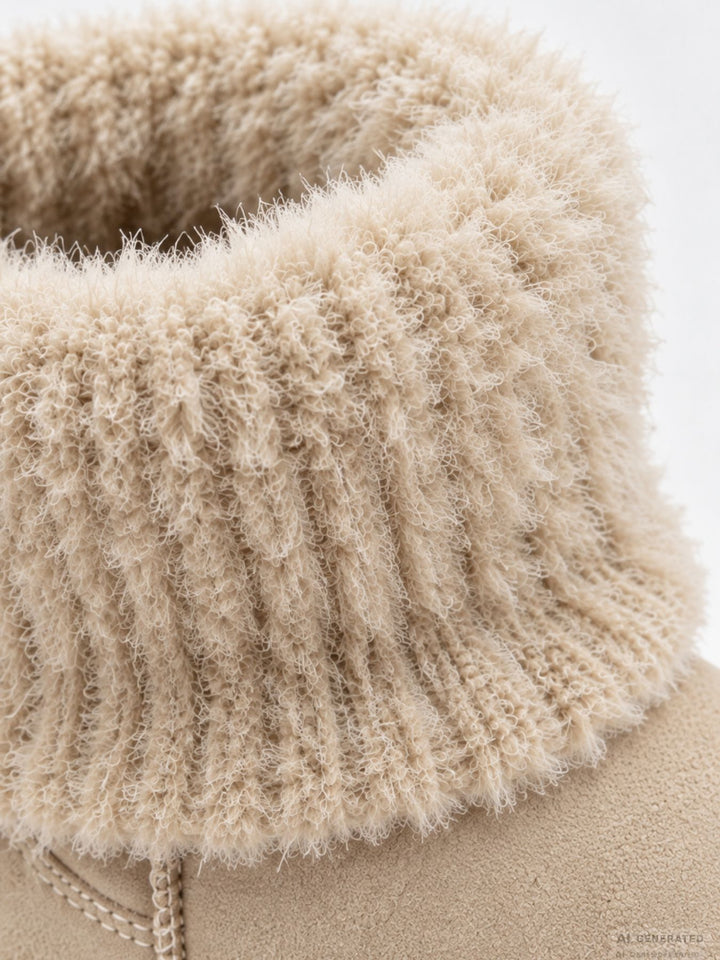 Winterboot Teddyfutter