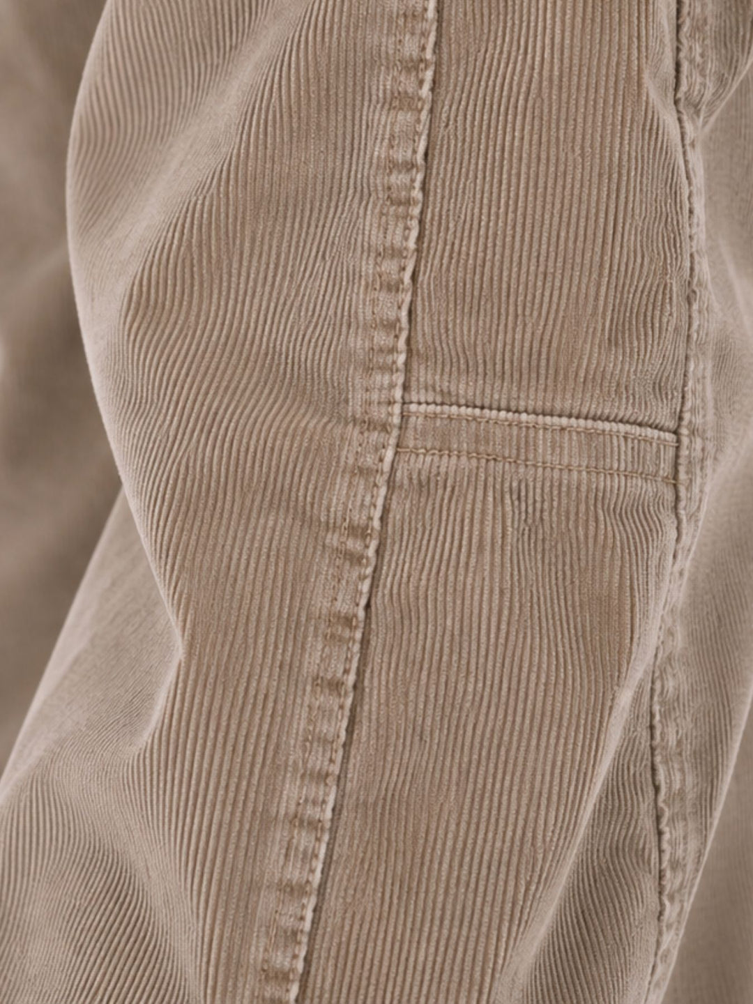 Damen Cordhose Barrel Fit – Albicocca