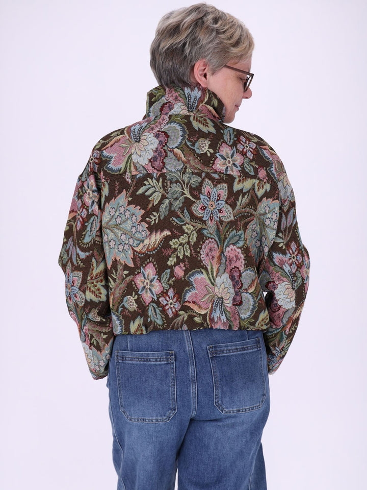 Bousonjacke kurz Gobelin Floral