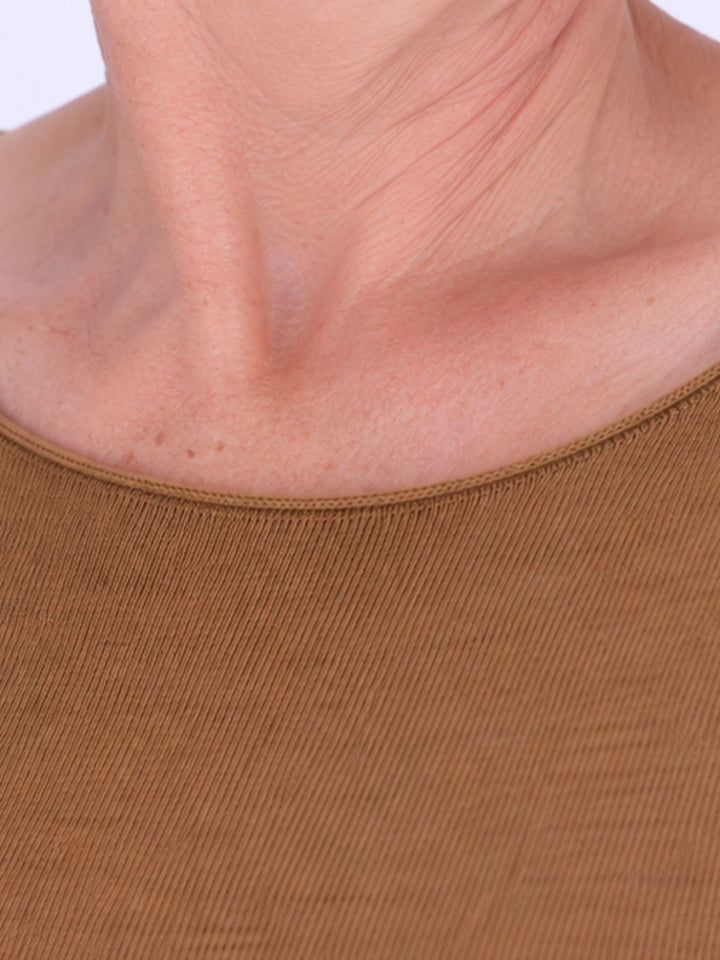 Shirt Damen Rundhals Feinstrick